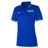 TEST-Under Armour Ladies' Tipped Teams Performance Polo Thumbnail